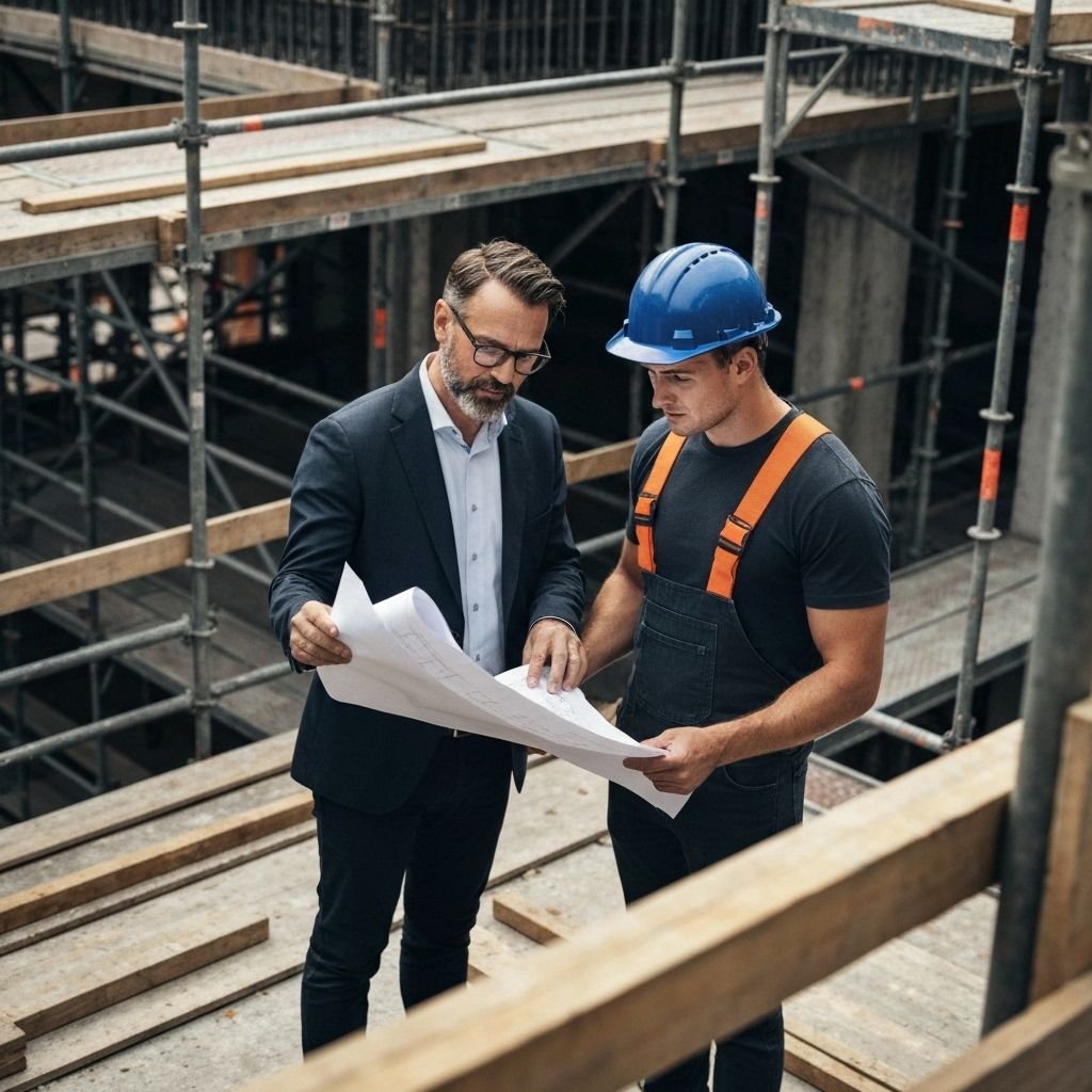 Design and build process - At Work Construction team collaboration