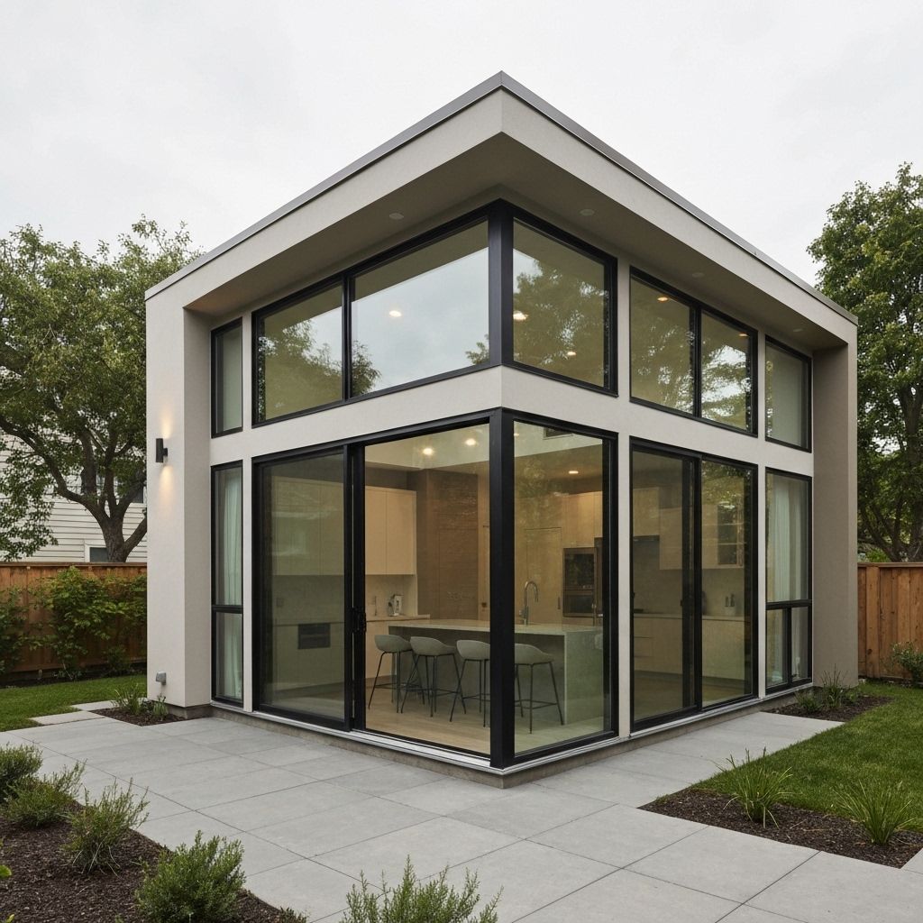 Backyard Studio ADU - ADU project in Sacramento by At Work Construction