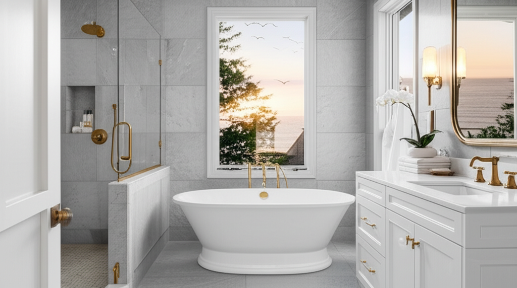 Bathroom Remodels in Sacramento - At Work Construction Inc.